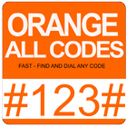 Orange All Codes icône