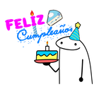 Sticker de feliz cumpleaños آئیکن