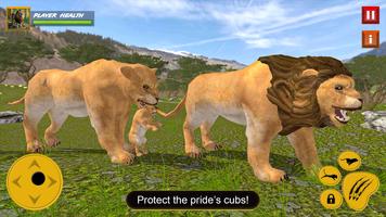 Liopaws: Lion Game Simulator 海报