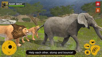 Liopaws: Lion Game Simulator 截图 1