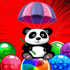 Bubble shooter panda icône