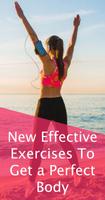 Home fitness for women Affiche