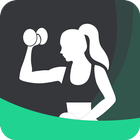 Female Fitness-Personal Workout آئیکن