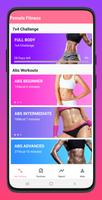 Female Fitness - 30 Days Women Workouts Ekran Görüntüsü 1