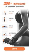 Female fitness: Lose weight &  poster