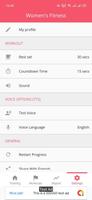 Female Fitness & Lose weight - Woman Workout PRO screenshot 2
