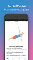 7 Minutes Workout : fitness for women syot layar 3