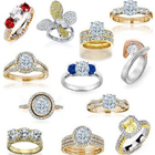 Icona modello di anello femminile