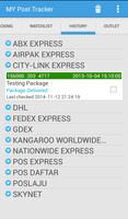 Malaysia Post Tracker Pro captura de pantalla 3