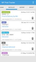 Malaysia Post Tracker Pro screenshot 1