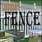 conception de clôture de jardin icône