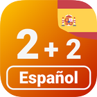 Números en idioma español icono