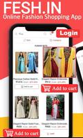 Fesh Online Shopping App Affiche