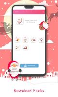 برنامه‌نما Christmas Sticker Pack for Whatsapp WastickerApps عکس از صفحه