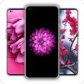 Flowers Clock Wallpaper