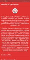 MiClaro Uruguay - Gestor No Oficial Poster