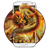 Android 用の 猛烈な火のドラゴンのテーマ Apk をダウンロード