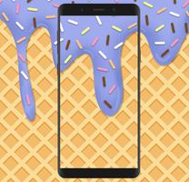 Ice Cream Wallpaper imagem de tela 1