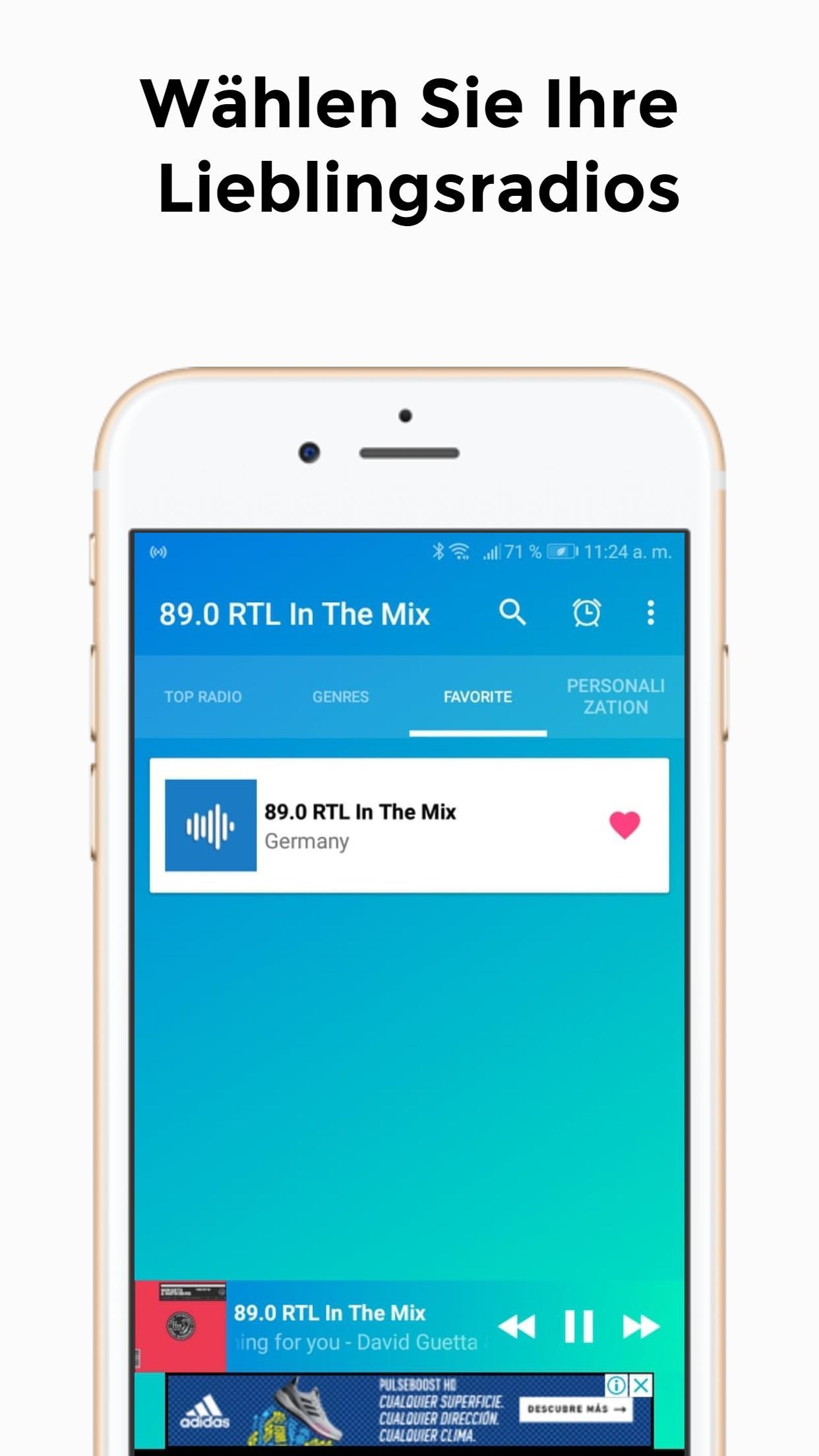 App DE 89.0 RTL In The Mix App Kostenlos Radio for Android - APK Download