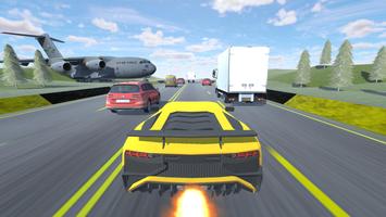 Traffic Car Driving Simulator Affiche