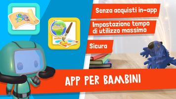 Poster App Magic Kinder - Giochi gratuiti per famiglie