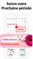 Calendrier Ovulation Règles capture d'écran 2