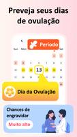 Calendário Menstrual Ovulação imagem de tela 1