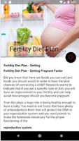 Fertility Diet Guide Ekran Görüntüsü 1