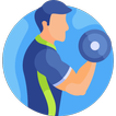 Gym & Home Workout Planner icon