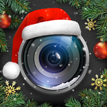 Christmas Cam- Sticker & Santa