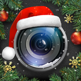 Christmas Cam- Sticker & Santa icône