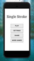 Single Stroke Draw الملصق