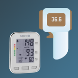 Body Temperature fever diary ícone