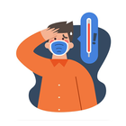 Thermometer for fever Tracker icono