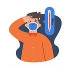 Thermometer for fever Tracker biểu tượng