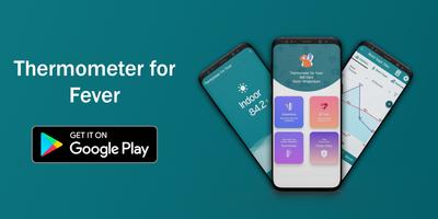 Thermometer for fever Tracker 포스터