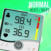 Body Temperature الملصق