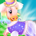 Pony Princess Pet Salon Care Game أيقونة