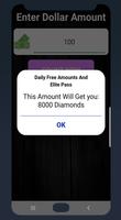 Diamond Calculator For free firee free screenshot 1
