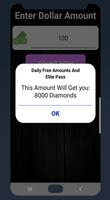 Diamond Calculator For free firee free স্ক্রিনশট 3