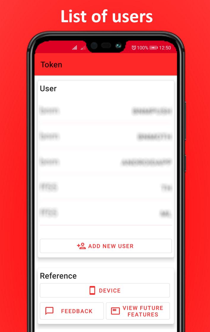 Android token Android token