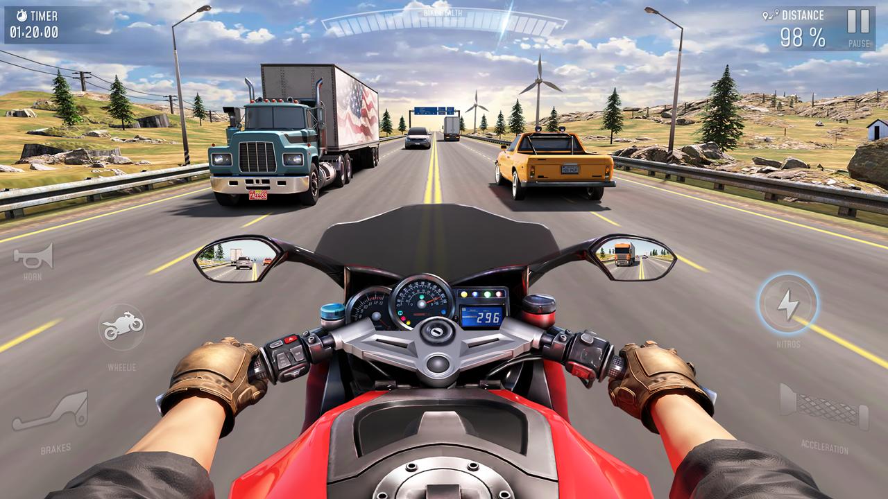 Android İndirme için BRR: Motor Yarış Oyunları 3D APK