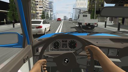 Racing in Car 2 captura de pantalla 3
