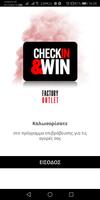 Check In&Win by Factory Outlet Affiche