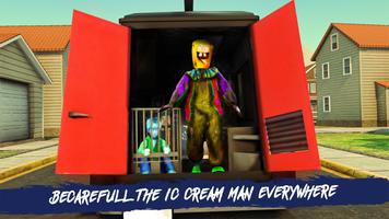 Hello Crazy Ice Cream Neighbor الملصق
