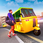 Auto Tuk Tuk Rickshaw Driving icono