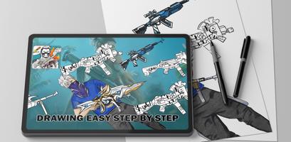 How to Draw Battle Weapon Fire poster