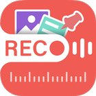 Voice Recorder with Photos and icône