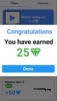 FF Diamonds Reward Quiz تصوير الشاشة 2