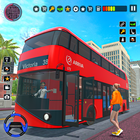 Jogo de ônibus de simulador 3D ícone
